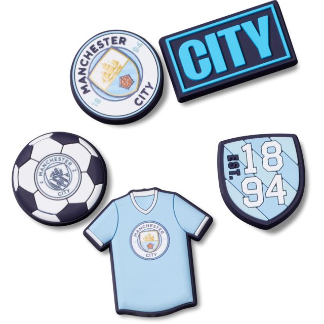 Crocs Jibbitz - Manchester City 5 Pack