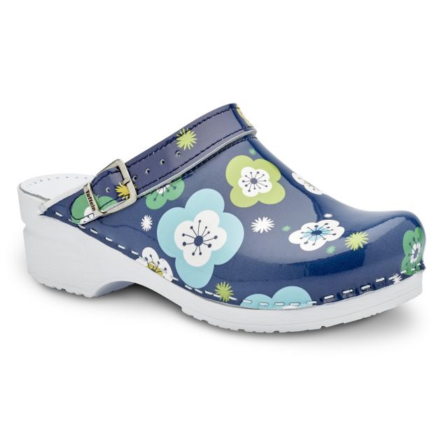 Toffeln Flexi Klog 0724 - Blue Flower