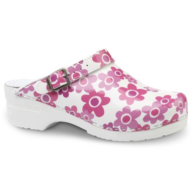 Toffeln Flexi Klog 0724 - Pink Flower