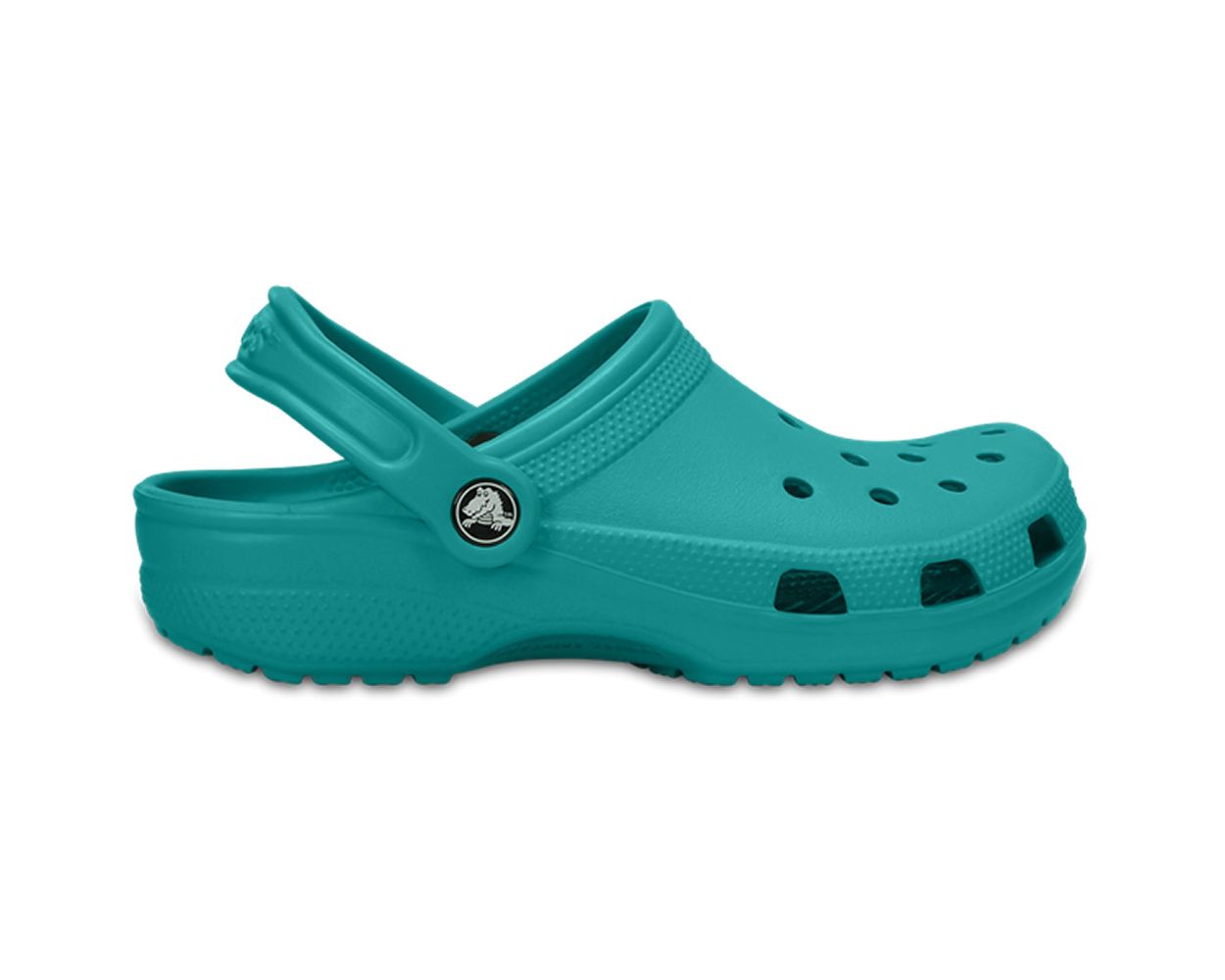 Tropical sales teal crocs