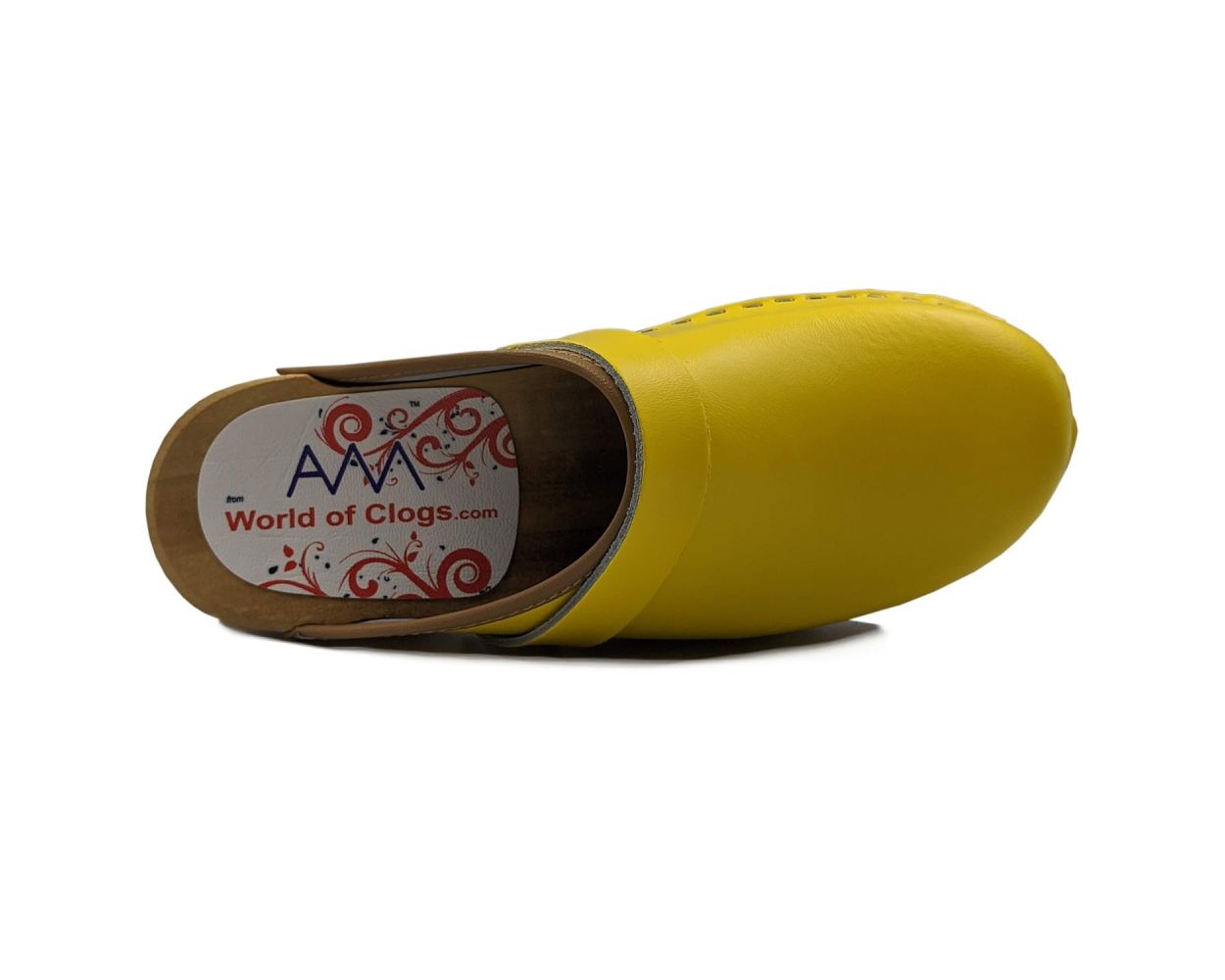 AM Toffeln 100 Clogs in Yellow World of Clogs