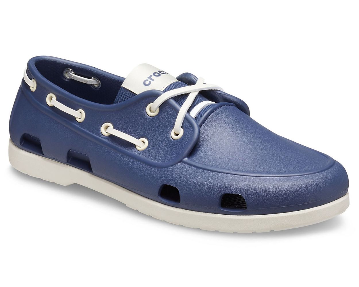 Crocs Classic Boat Shoes Navy Stucco World of Clogs