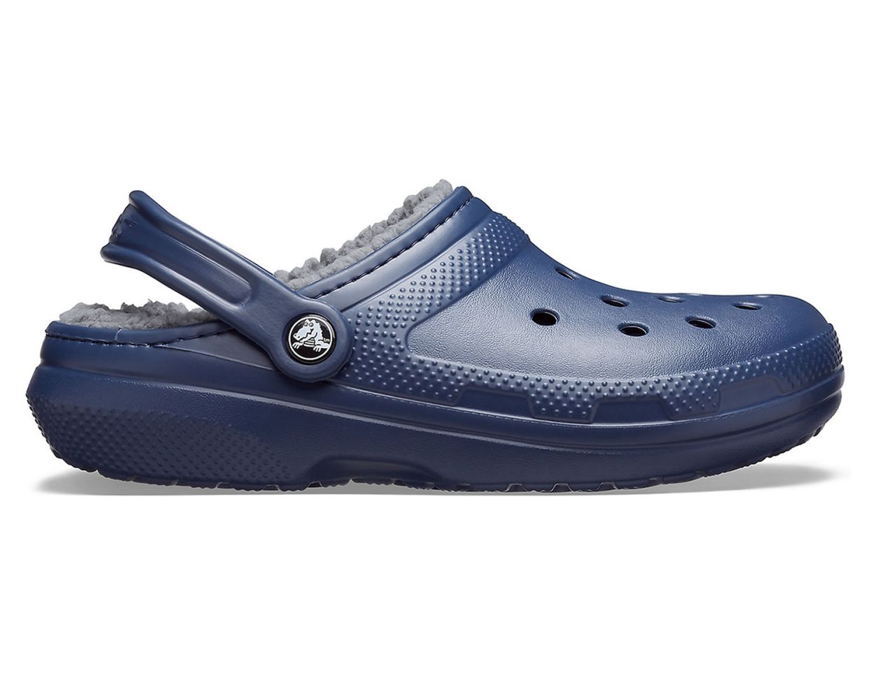 Navy blue 2025 crocs women's