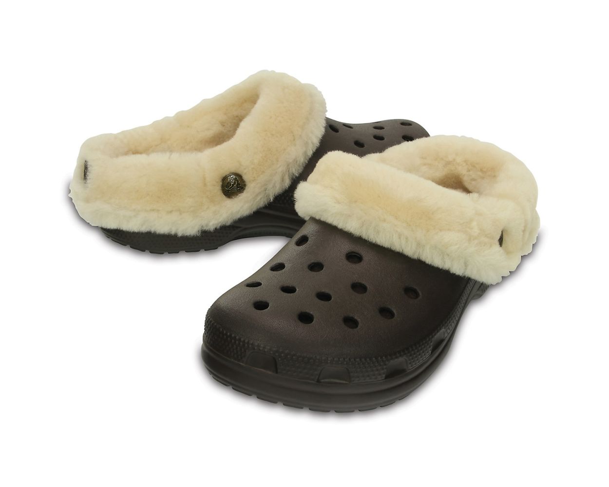 Crocs Mammoth Luxe Lined Clog Espresso World of Clogs