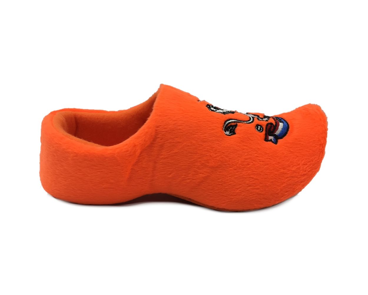 World of Clogs Dutch Clog Slippers in Orange
